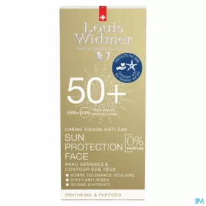 Widmer Sun Face Protection 50 N/parf Tube 50ml
