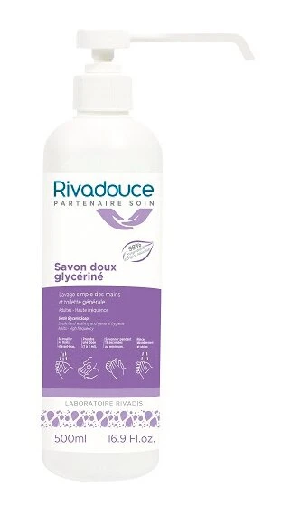 Rivadouce Milde Handzeep 500ml + pomp
