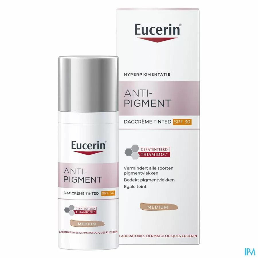 Eucerin A/pigment Dagcreme Tinted Ip30 Medium 50ml