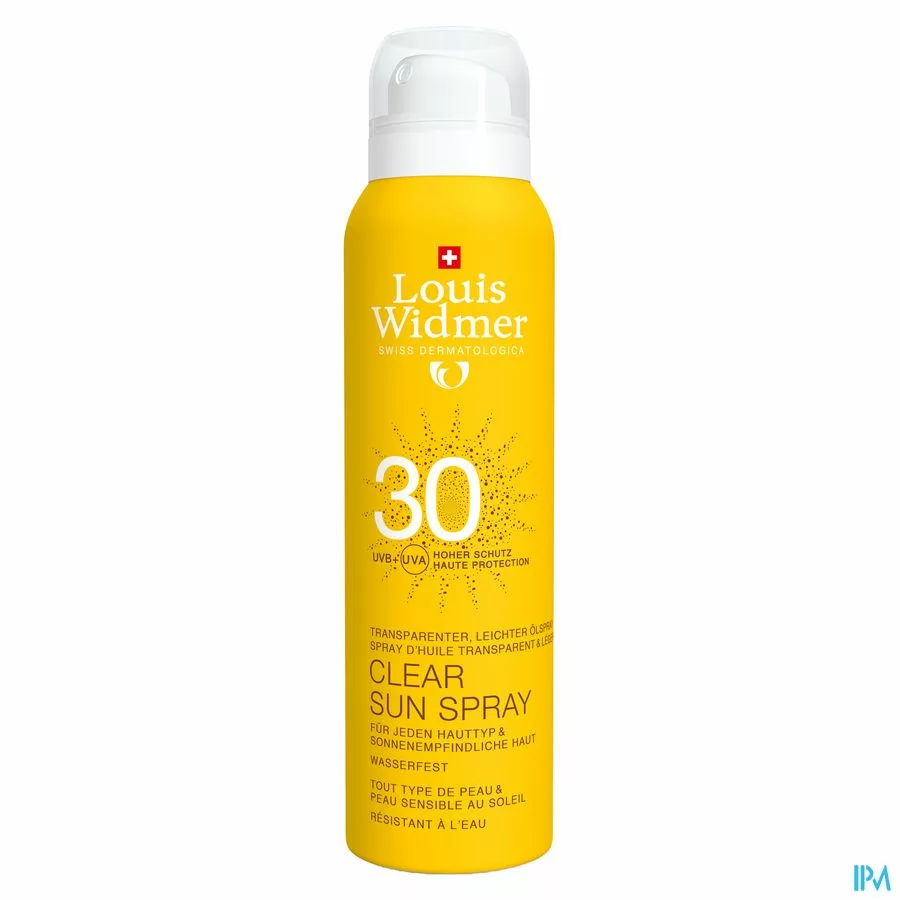 Widmer Sun Clear Ip30 N/parf Spray 125ml