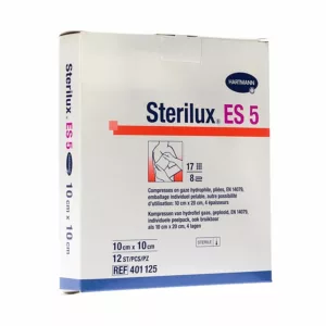 STERILUX ES5-10x10cm 8pl 12x 1 p/s