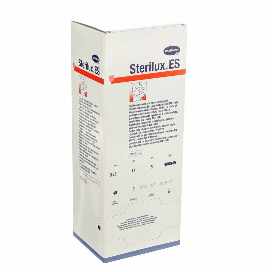 STERILUX ES 5x5cm 8l.st. 40x5 p/s