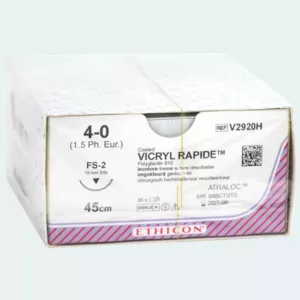 Vicryl Rapide hechtset, 45cm Ø 4-0, FS-2, steriel (36)