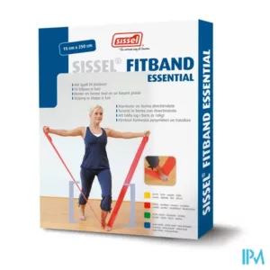 SISSEL® FITBAND ESSENTIAL - 15 cm x 2,5 m light - geel