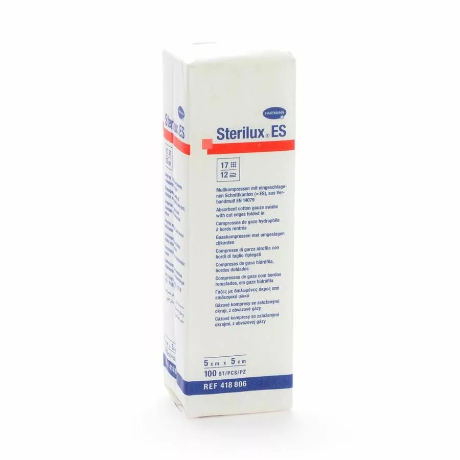 STERILUX ES 5x5cm 12l.nst. 100 p/s