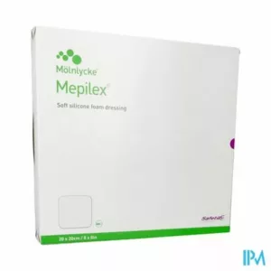 Mepilex Schuimverb Silicone Abs Ster 20x20cm 5 294400