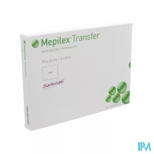 Mepilex Transfer Verb Silicone Ster 15x20cm 5 294800