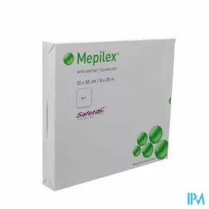 Mepilex Schuimverb Silicone Abs Ster 20x50cm 2 294500