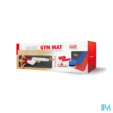 SISSEL® GYM MAT – blauw 180 x 60 x 1,5 cm