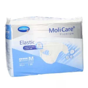 MoliCare Premium Elastic 6D M 30 p/s