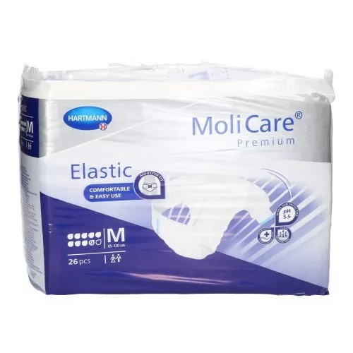 MoliCare Premium Elastic 9D M 26 p/s
