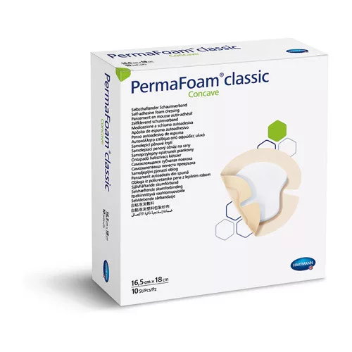 PermaFoam Concave 16,5 x 18cm 10 p/s