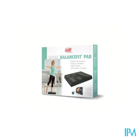 SISSEL® BALANCEFIT PAD - 50 x 41 x 6 cm gemarmerd blauw