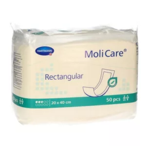 MoliCare Rectangular 3d 20x40 50 p/s