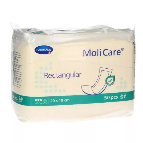 MoliCare Rectangular 3d 20x40 50 p/s