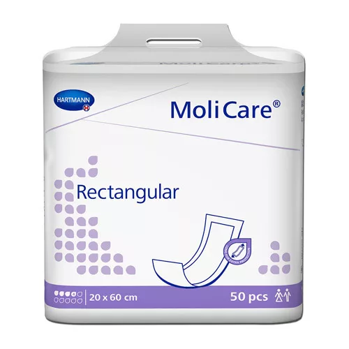 MoliCare Rectangular 4d 20x60 50 p/s