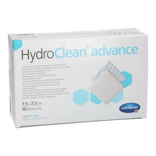 HYDROCLEAN advance 7,5x7,5 cm 10 p/s