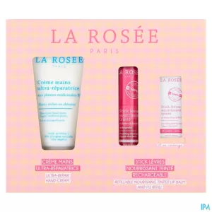 La Rosee Toerismedoos Getinte Lippenstift 3 Prod.