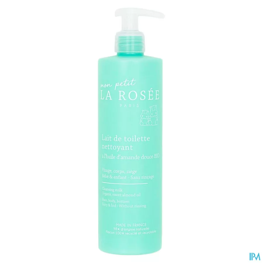 La Rosee Bb Reinigingsmelk Pompfl 400ml