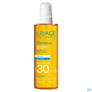 Uriage Bariesun Droge Olie Ip30 Z/alc Gev.h 200ml