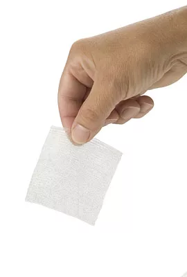 Heka syntec zalfkompres 7,5 x 7,5 cm steriel