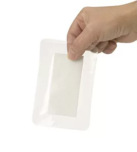 Heka plast border transparant 6 x 10 cm steriel