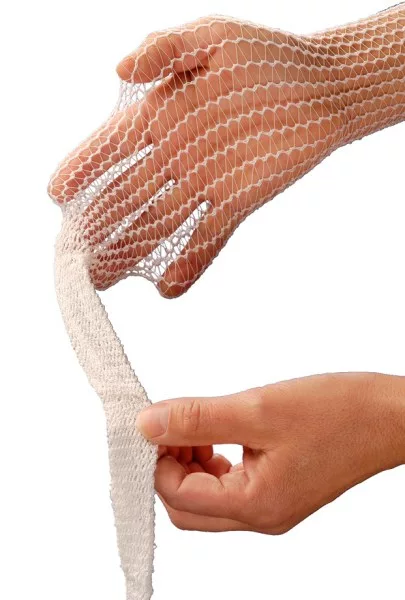 Heka net elastisch netverband nr. 3 arm/onderbeen - 25 meter niet-steriel