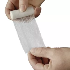Heka hydrofiel windsel 4 m x 6 cm niet-steriel