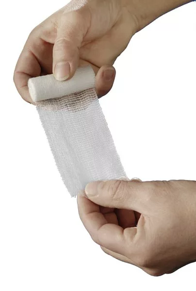 Heka hydrofiel windsel 4 m x 10 cm niet-steriel