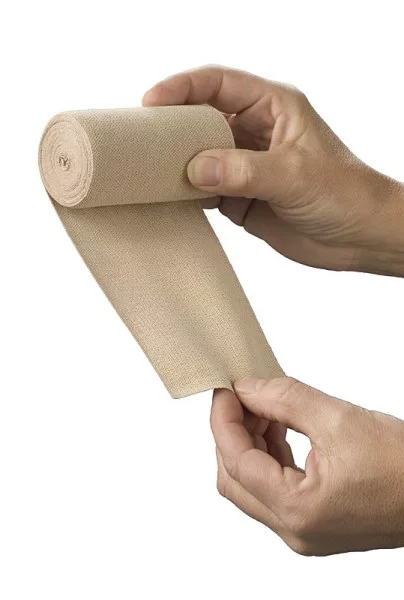 Heka dur tex 100% cotton compressiezwachtel 5 m x 10 cm niet-steriel