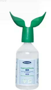 Actiomedic Oogspoelfles TWIN met sodium chloride 0,9% 500 ML