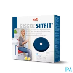 SISSEL® SITFIT® - ø 33 cm - zwart Balanceerkussen