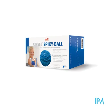 SISSEL® SPIKY BALL - 10 cm - blauw (2 st.)