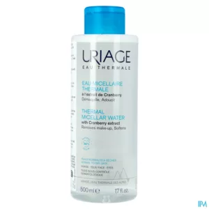 Uriage Thermaal Micc. Water Norm. Droge Huid 500ml