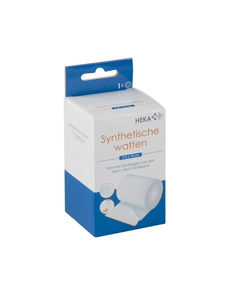 Heka synthetische watten 3 m x 10 cm
