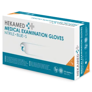 HEKAMED GLOVES SOFT NITRILE S