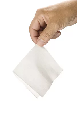 Heka soft non-woven kompres 10 x 10 cm 8 lagen steriel