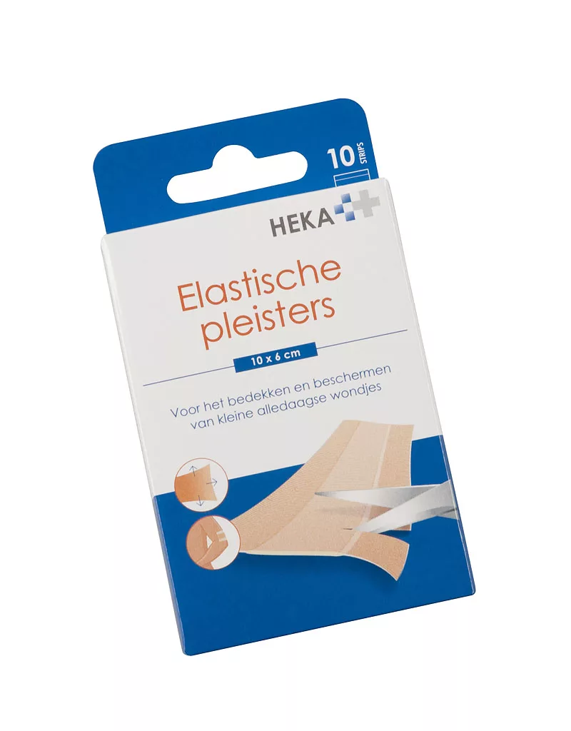 Heka elastische pleister 1 m x 6 cm