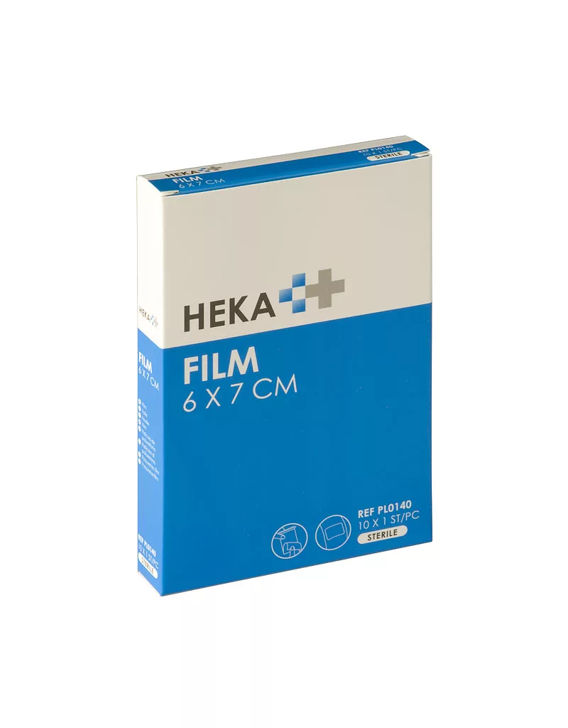 Heka film 6 x 7 cm steriel