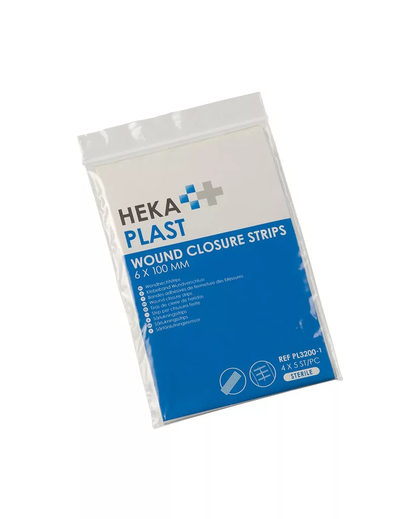 HEKA PLAST WONDHECHTINGSTRIPS 6X100MM STERIEL