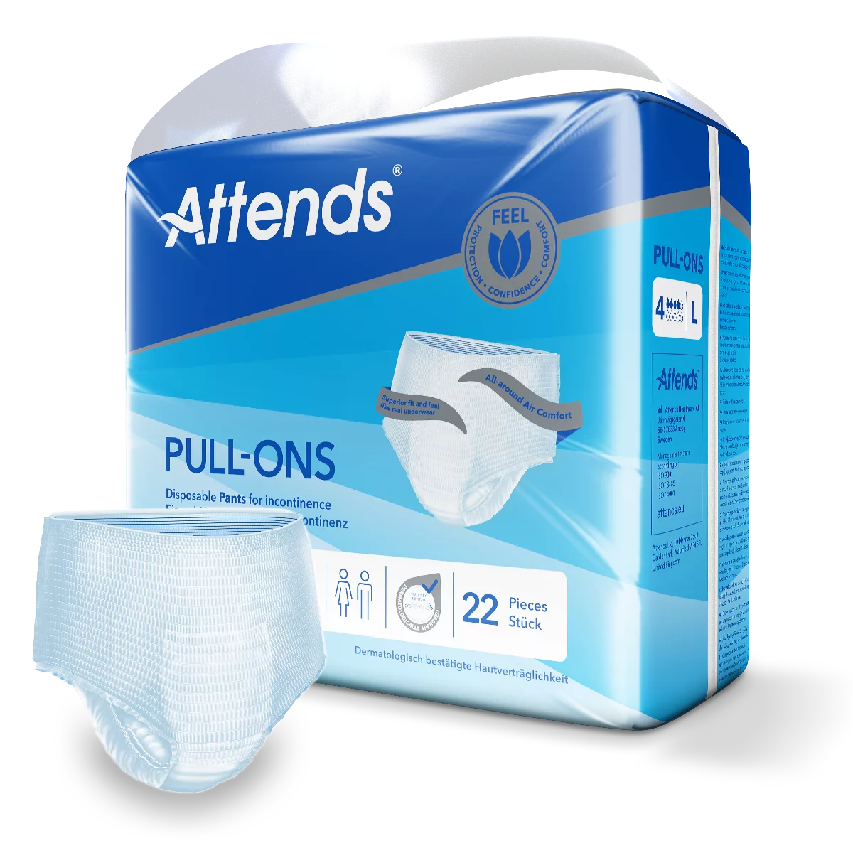 Attends Pull-Ons 4 l