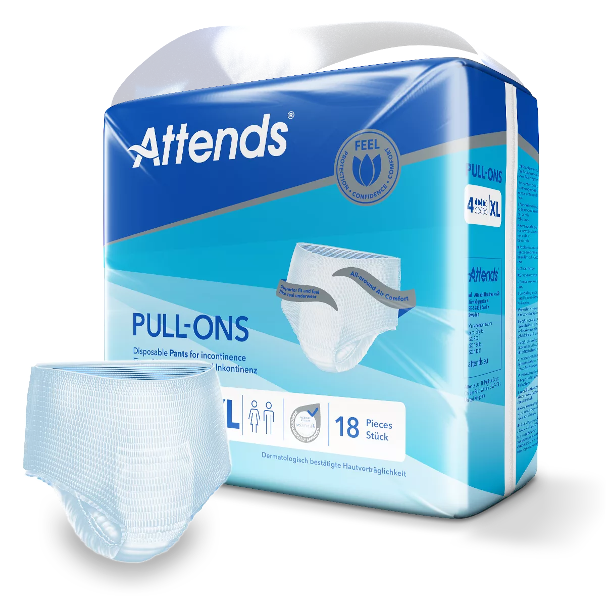 Attends Pull-Ons 4 xl