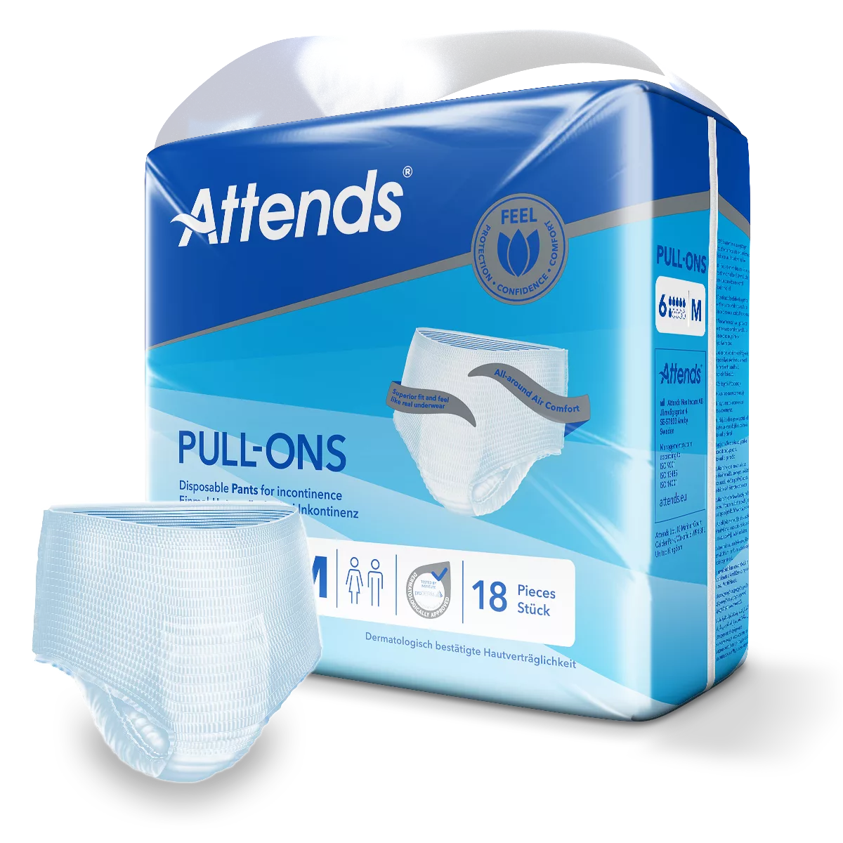 Attends Pull-Ons 6 m