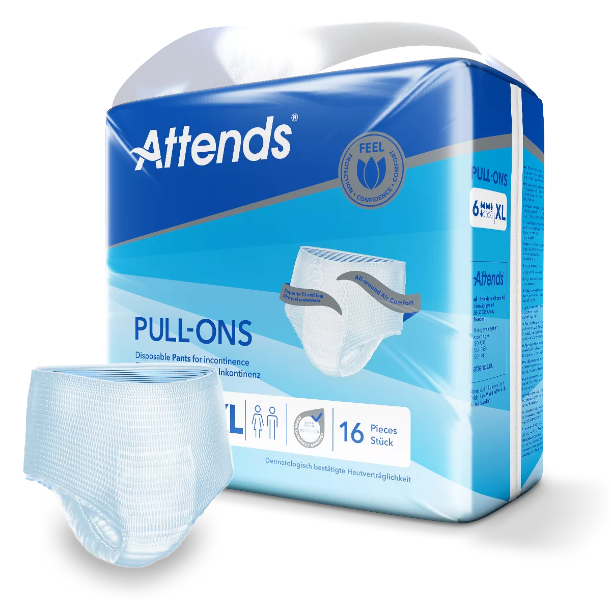 Attends Pull-Ons 6 xl