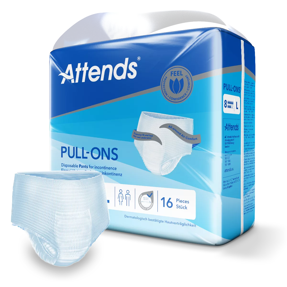 Attends Pull-Ons 8 l