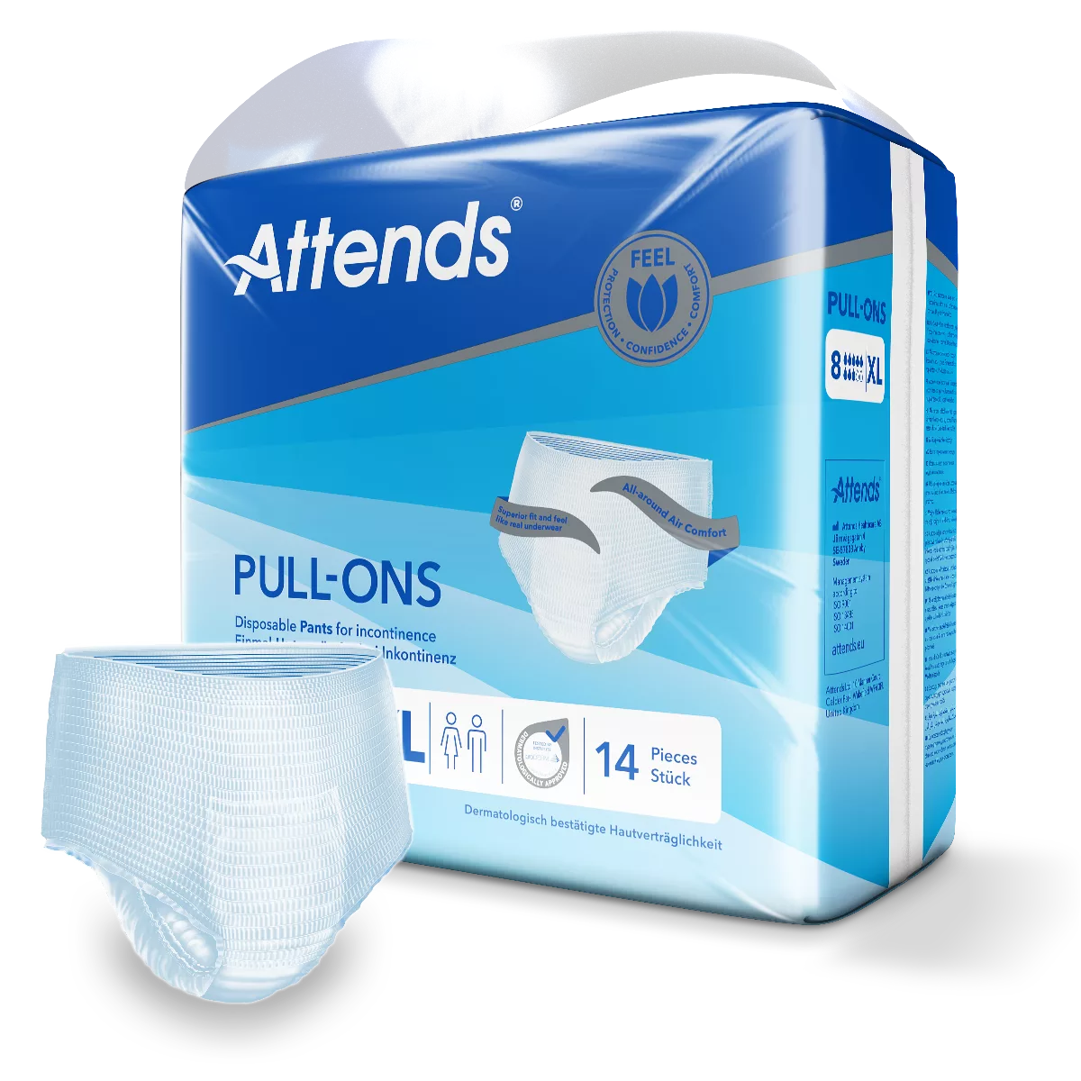 Attends Pull-Ons 8 xl