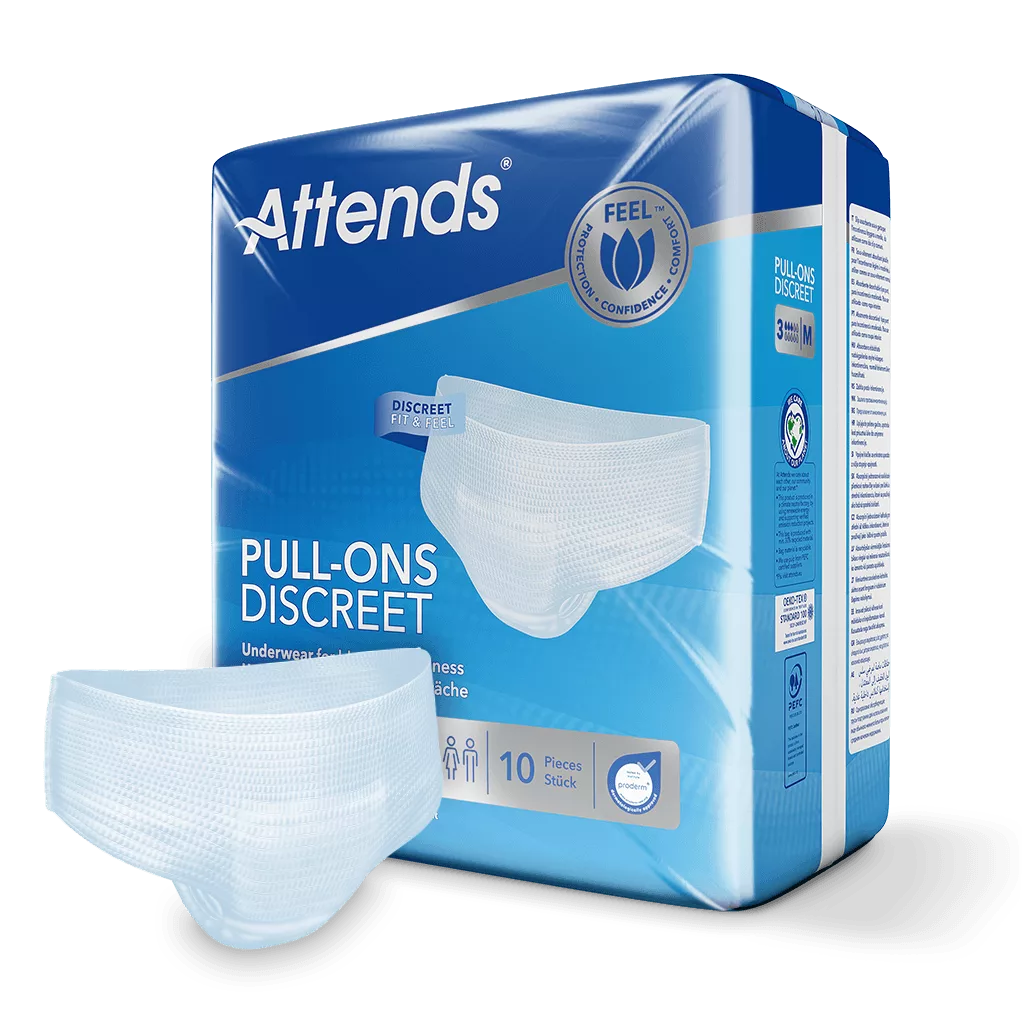 ATTENDS PULL ONS DISCREET UNDERWEAR 3 L