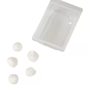 Heka wattenbollenset 5 x 0,9 gram steriel