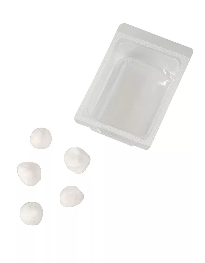 Heka wattenbollenset 5 x 0,9 gram steriel