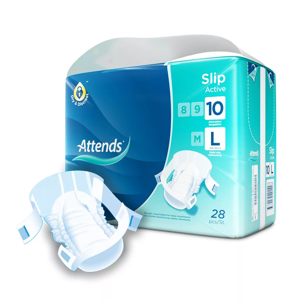 Attends Slip Active 10 l